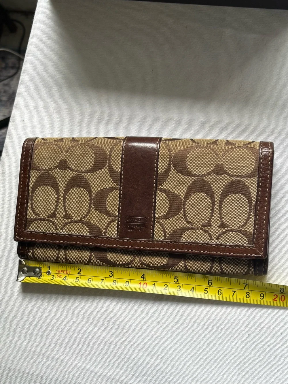 Coach authentic signature